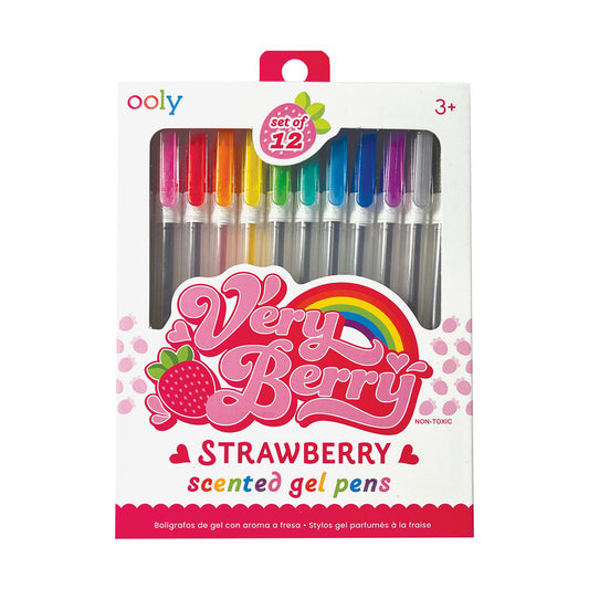 Pixuri cu gel parfumate Very Berry - Set de 12 - Ooly