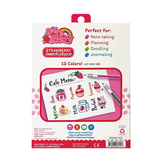 Pixuri cu gel parfumate Very Berry - Set de 12 - Ooly - Publisol.ro