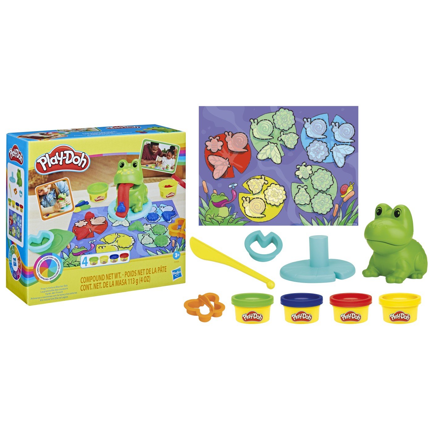 Play dog broscuta colorata, Hasbro - Publisol.ro