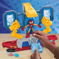 Play doh iron man laboratorul de armura, Hasbro - Publisol.ro