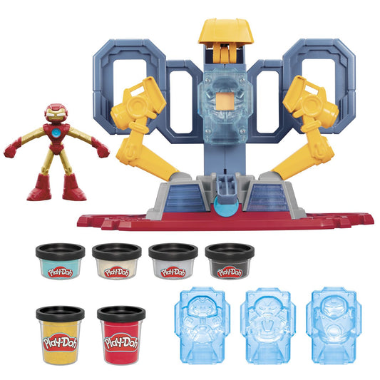 Play doh iron man laboratorul de armura, Hasbro - Publisol.ro