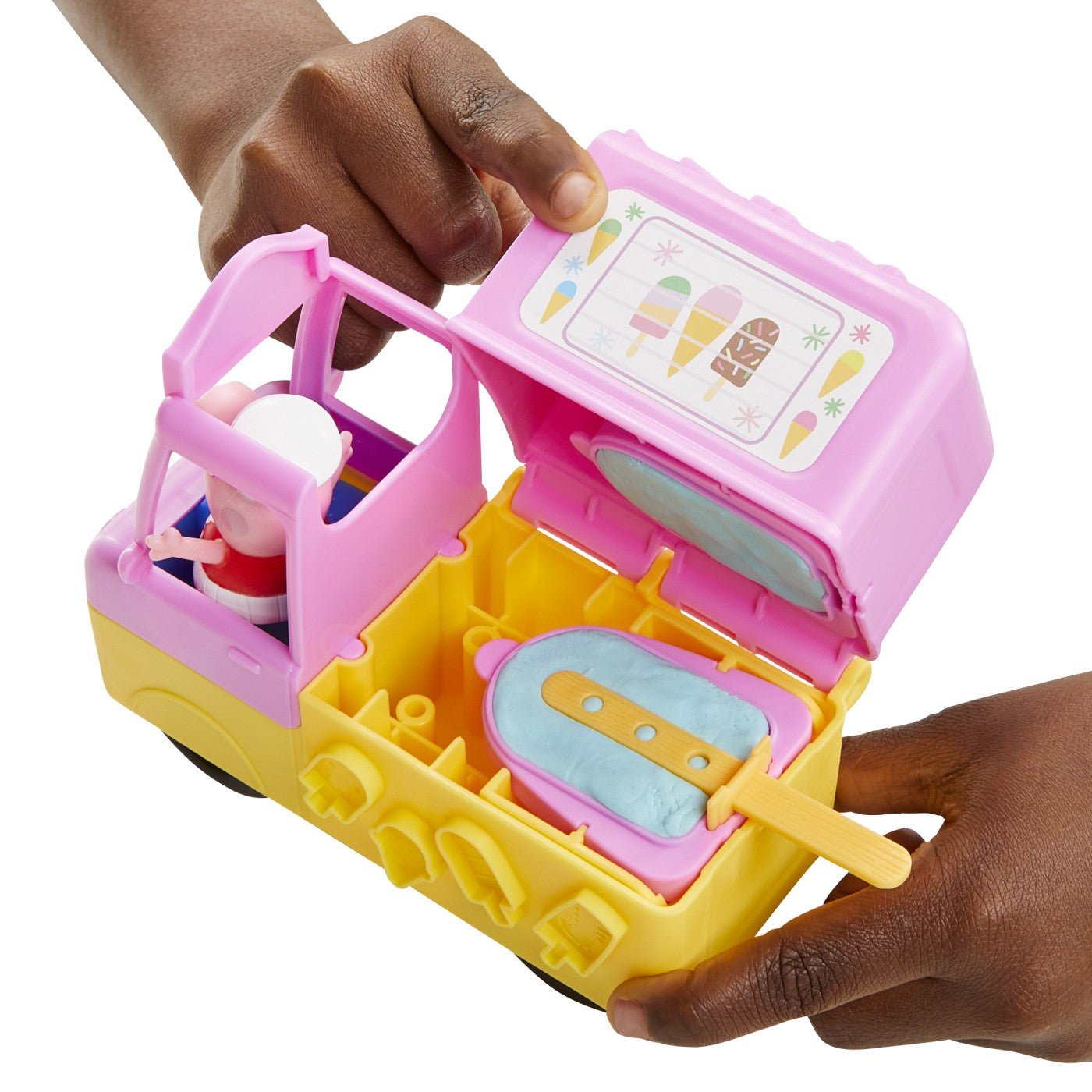 Play doh peppa pig si masina de inghetata, Hasbro - Publisol.ro