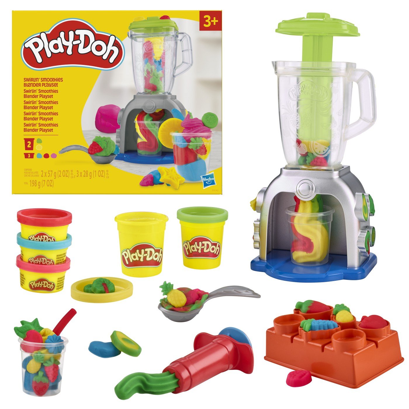 Play-doh set blender pentru smoothie, Hasbro - Publisol.ro
