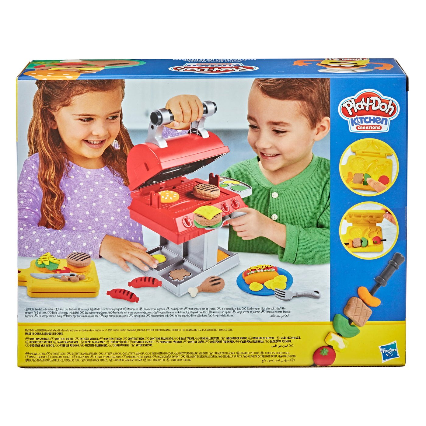 Play-doh set gratar cu forme si stampile, Hasbro - Publisol.ro