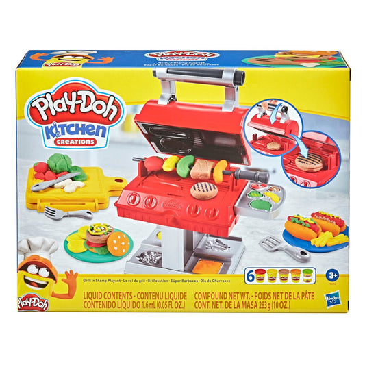 Play-doh set gratar cu forme si stampile, Hasbro - Publisol.ro