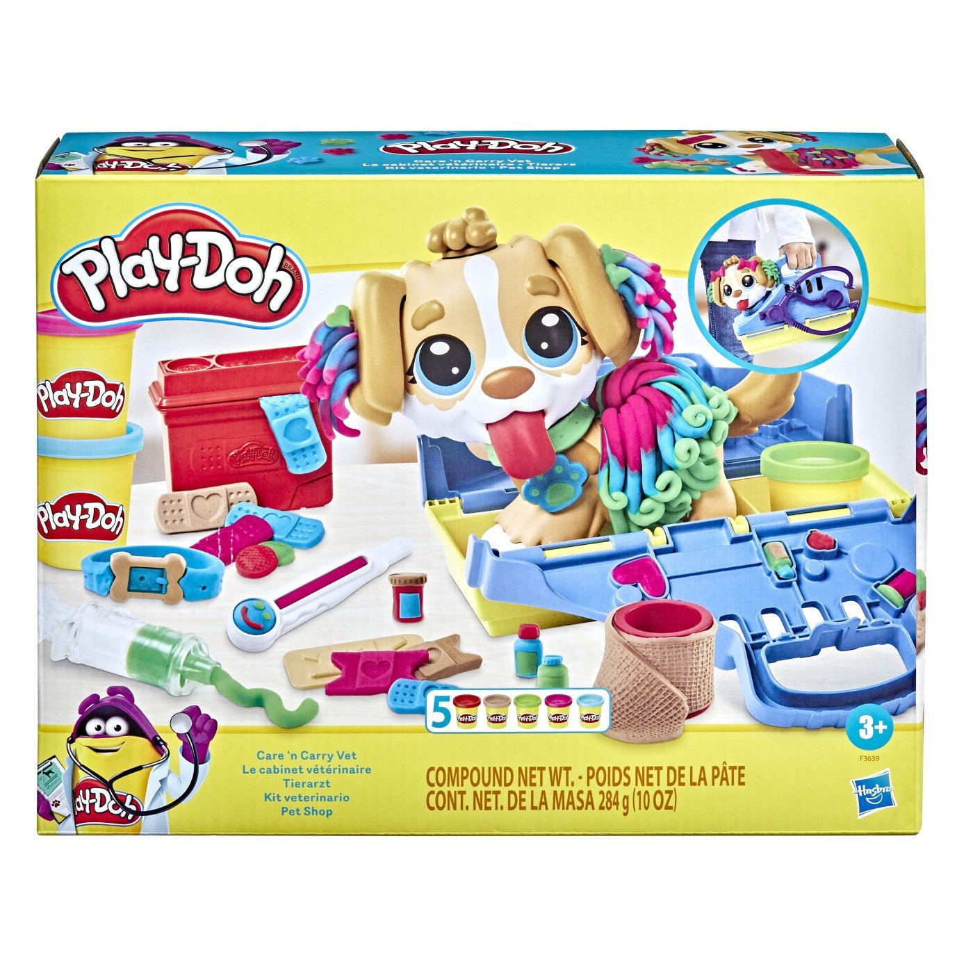Play doh set medic veterinar, Hasbro - Publisol.ro