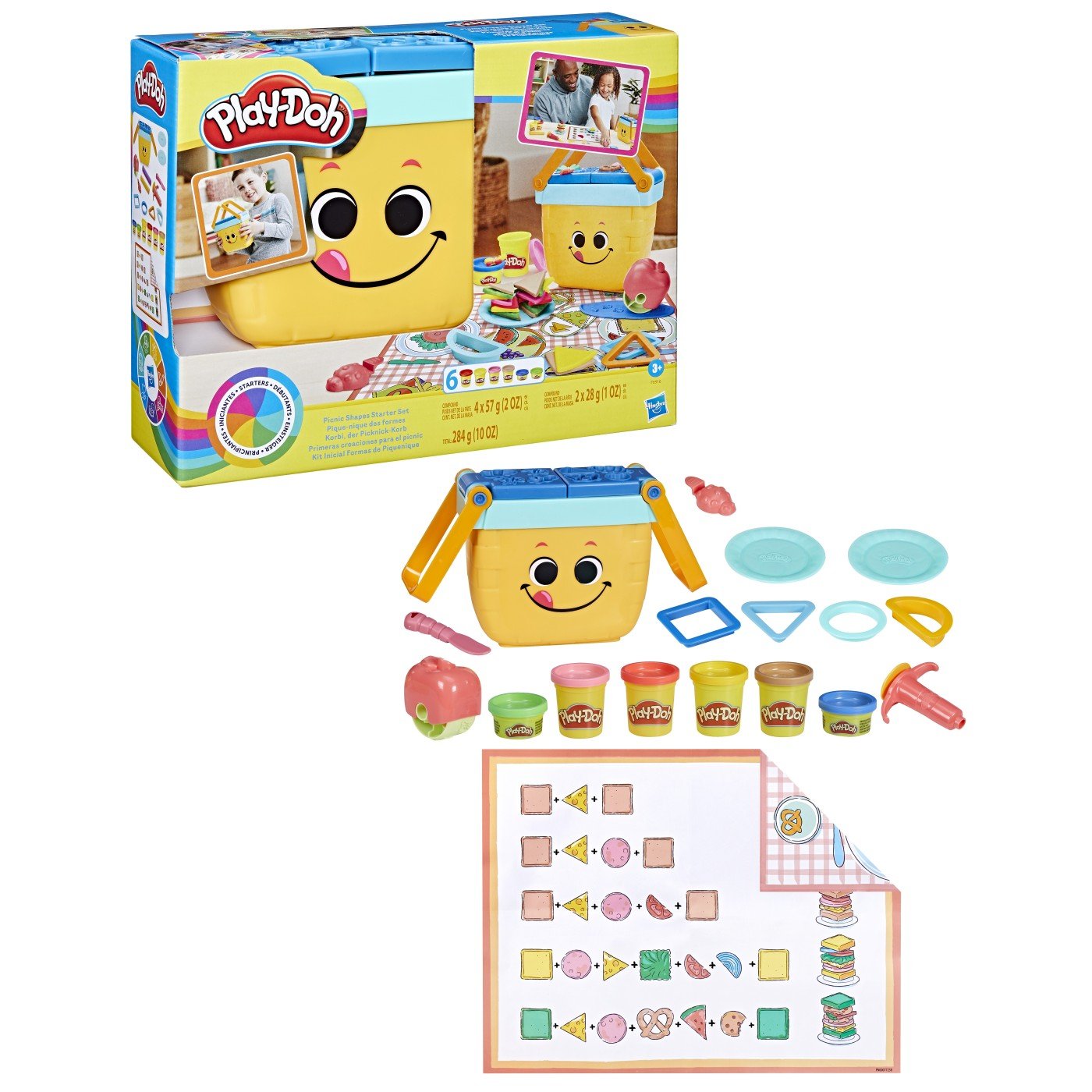 Play doh set picnic si forme, Hasbro - Publisol.ro