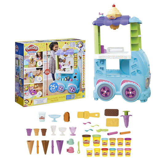Playdoh camion de inghetata , Hasbro - Publisol.ro