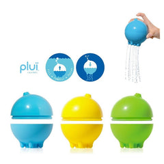Plui Rainball albastru, Mingiuta senzoriala cu apa, Moluk - Publisol.ro
