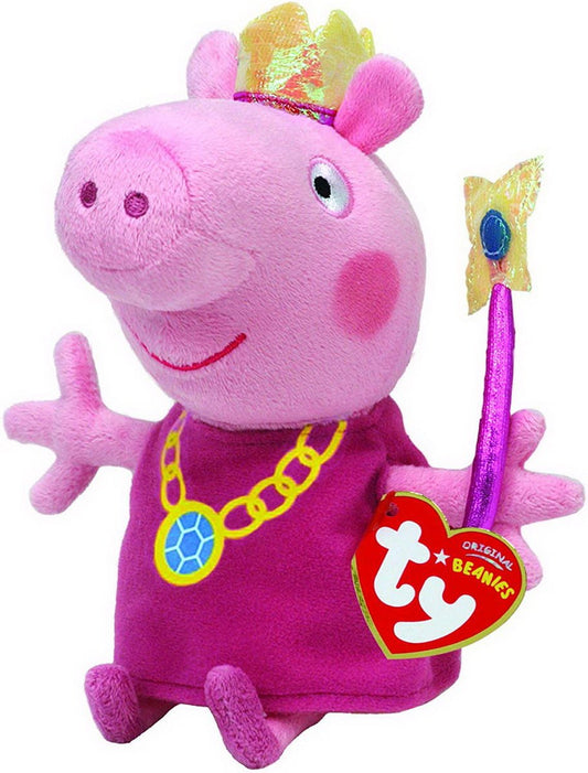Plus ty 15cm peppa pig printesa, TY - Publisol.ro