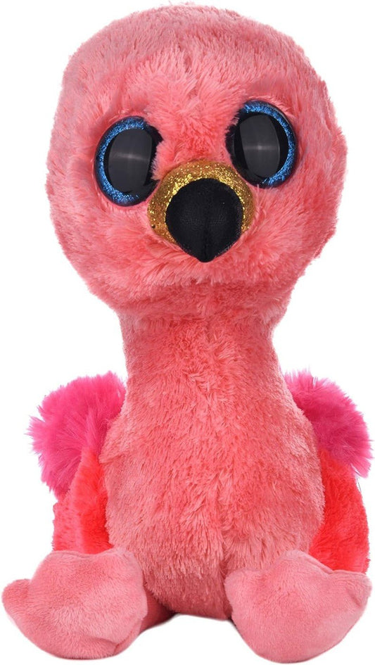 Plus TY 24 cm boos flamingo roz - Publisol.ro