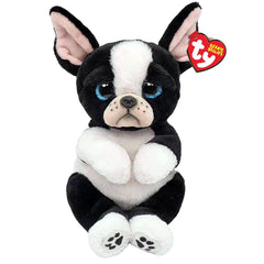 Plus ty 24cm beanie bellies catelul alb negru tink, TY - Publisol.ro