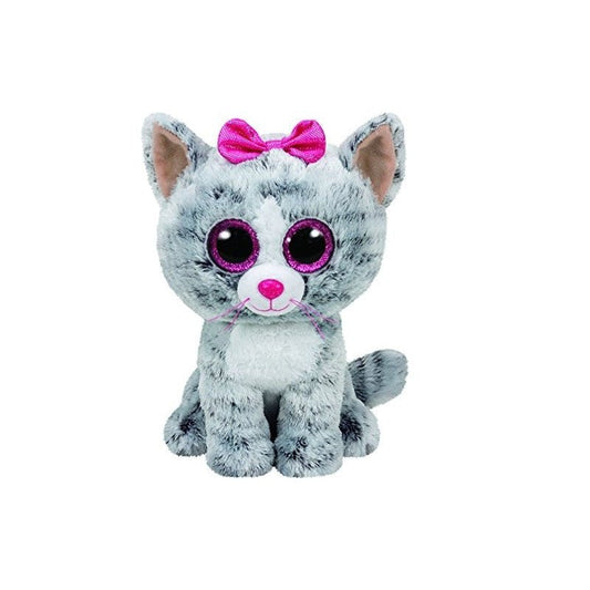 Plus ty 24cm boos kiki pisica gri, TY - Publisol.ro