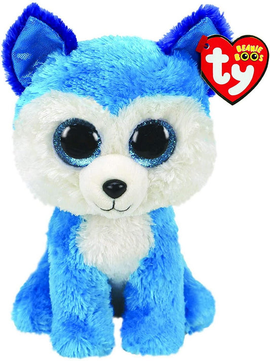 plus ty 24cm catel husky albastru, TY - Publisol.ro