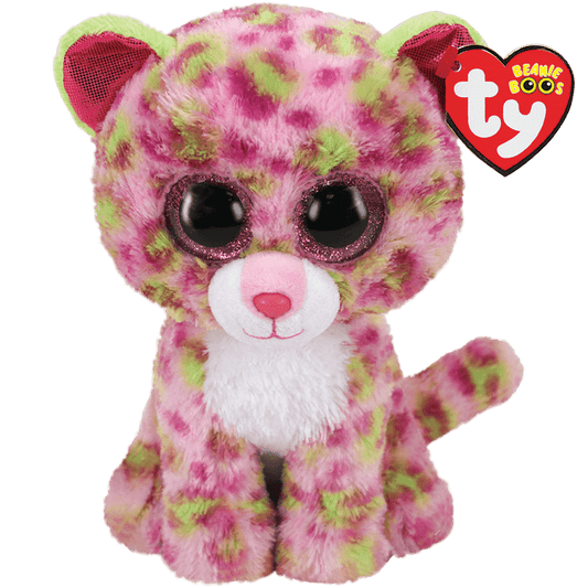 Plus ty 24cm leopard roz, TY - Publisol.ro