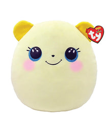 Plus ty squish beanies ursuletul buttercup galben 22cm, TY - Publisol.ro