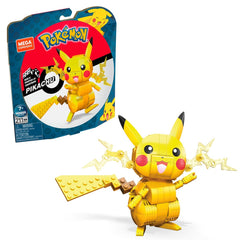 Pokemon mega construct figurina pikachu, Mattel - Publisol.ro