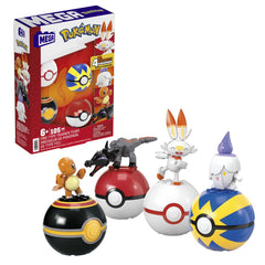 Pokemon mega set 4 bile echipa de foc, Mattel - Publisol.ro