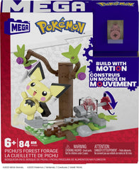 Pokemon mega set de constructie forajele forestiere ale lui pichu, Mattel - Publisol.ro
