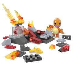 Pokemon mega set de constructie roata de foc a lui charmander, Mattel - Publisol.ro