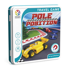 Pole Position, joc de logica cu 48 de provocari, 7+ ani, editie internationala, Smart Games - Publisol.ro