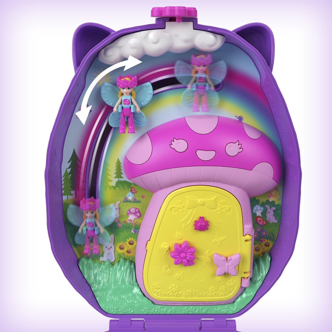 Polly pocket set gentuta ariciul mama si puiul - Publisol.ro