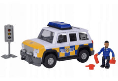 Pompierul sam masina de politie cu figurina malcom, Simba - Publisol.ro