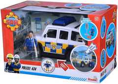 Pompierul sam masina de politie cu figurina malcom, Simba - Publisol.ro