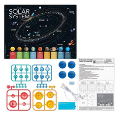 Poster Luminos 3D cu Sistemul Solar KidzLabs - 4M