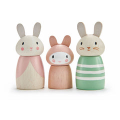 Povestile Iepurasilor, din lemn premium - Bunny Tales - Tender Leaf Toys - Publisol.ro