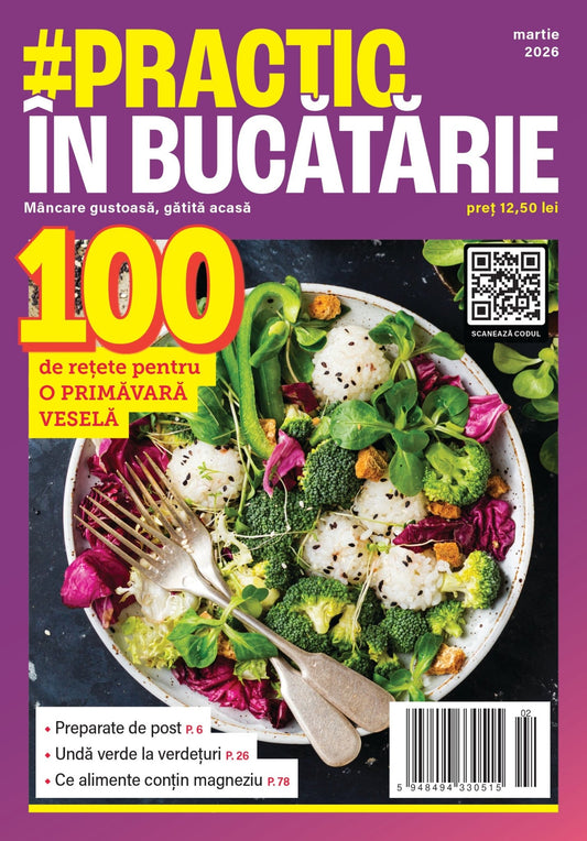 Practic in bucatarie martie 2026 - Publisol.ro