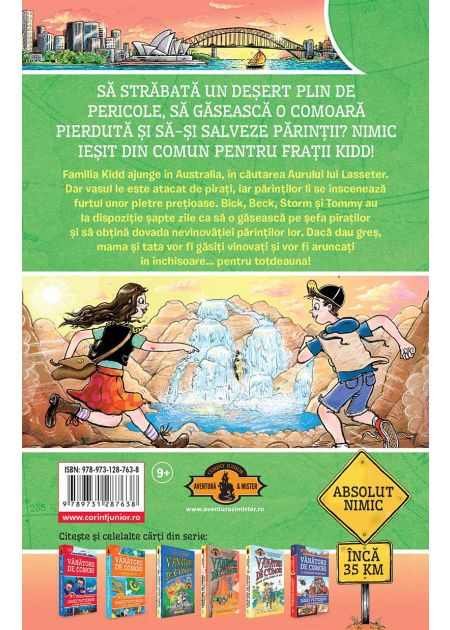 Prada de la antipozi (vol.7 din seria Vânătorii de comori) - Publisol.ro