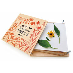 Presa mea botanica, din lemn premium - Tender Leaf Toys - Publisol.ro