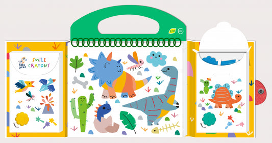 Primul meu kit de desenat - Prietenii Dinozauri, Haku Yoka, portabil - Avenir