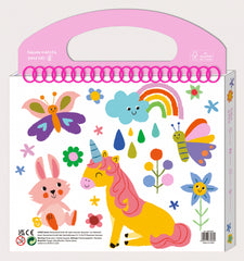 Primul meu kit de desenat - Prietenii Unicorni, Haku Yoka, portabil - Avenir
