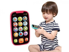 Primul meu telefon smart roz cu muzica si lumini, Jucarii Bebe - Publisol.ro