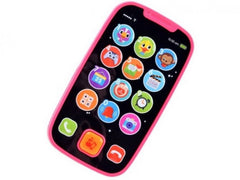 Primul meu telefon smart roz cu muzica si lumini, Jucarii Bebe - Publisol.ro