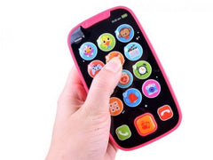 Primul meu telefon smart roz cu muzica si lumini, Jucarii Bebe - Publisol.ro
