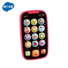 Primul meu telefon smart roz cu muzica si lumini, Jucarii Bebe - Publisol.ro