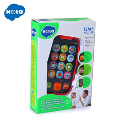 Primul meu telefon smart roz cu muzica si lumini, Jucarii Bebe - Publisol.ro
