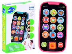 Primul meu telefon smart roz cu muzica si lumini, Jucarii Bebe - Publisol.ro