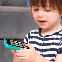 Primul meu telefon smart verde cu muzica si lumini, Jucarii Bebe - Publisol.ro