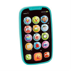 Primul meu telefon smart verde cu muzica si lumini, Jucarii Bebe - Publisol.ro