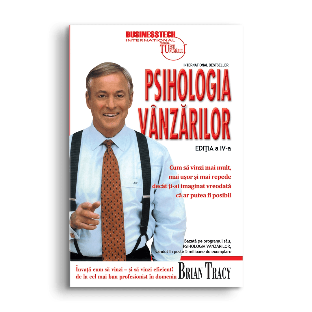 Psihologia vanzarilor, de Brian Tracy - Publisol.ro