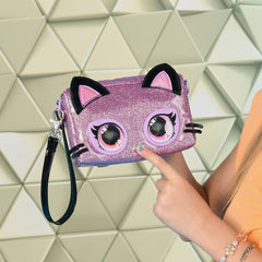 Purse pets rainbow lights gentuta interactiva purdy purrfect, Spin Master - Publisol.ro