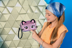 Purse pets rainbow lights gentuta interactiva purdy purrfect, Spin Master - Publisol.ro