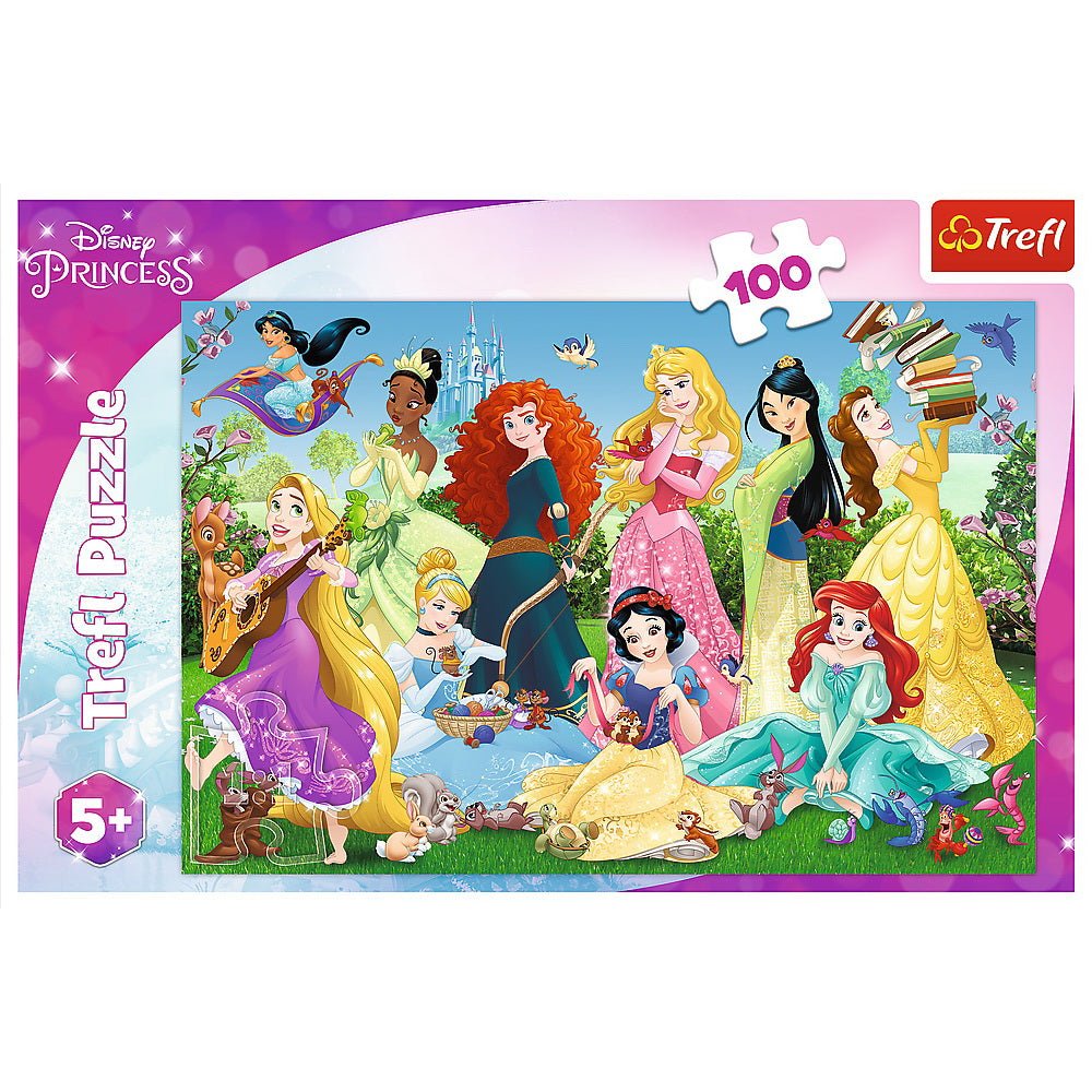 Puzzle 100 printesele sarmante - Publisol.ro