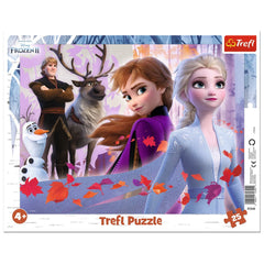 Puzzle 25 plansa aventurile din frozen, Trefl - Publisol.ro