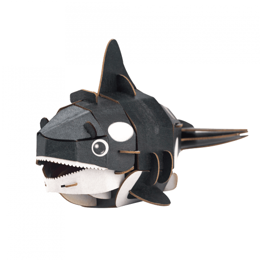 Puzzle 3D cu sunete - Orca, Build n Sound - mierEdu - Publisol.ro