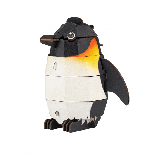 Puzzle 3D cu sunete - Pinguin, Build n Sound - mierEdu - Publisol.ro